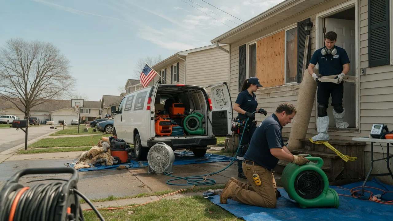 Water Damage Restoration in Maryville, MO near me